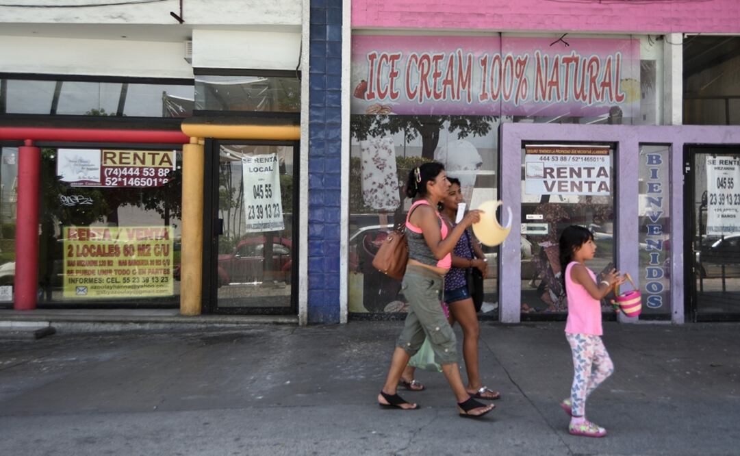 Vacated stores in Acapulco due to insecurity – Photo: Salvador Cisneros Silva/EL UNIVERSAL