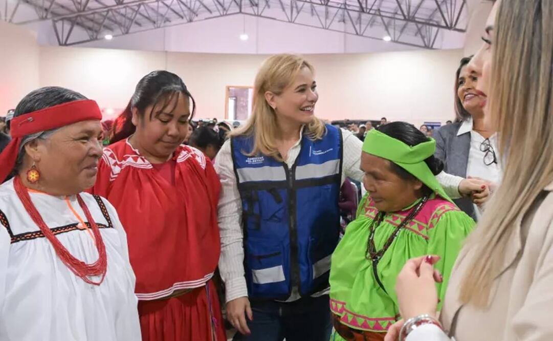 Maru Campos, gobernadora de Chihuahua, destaca apoyos a habitantes / Foto: Especial