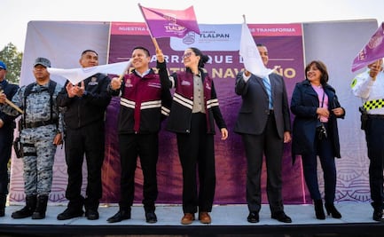 Gaby Osorio da banderazo de inicio al Operativo Navideño 2025 en alcaldía Tlalpan; buscan garantizar seguridad a habitantes y turistas