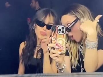 Belinda presume momento con Danna Paola y foto con Peso Pluma