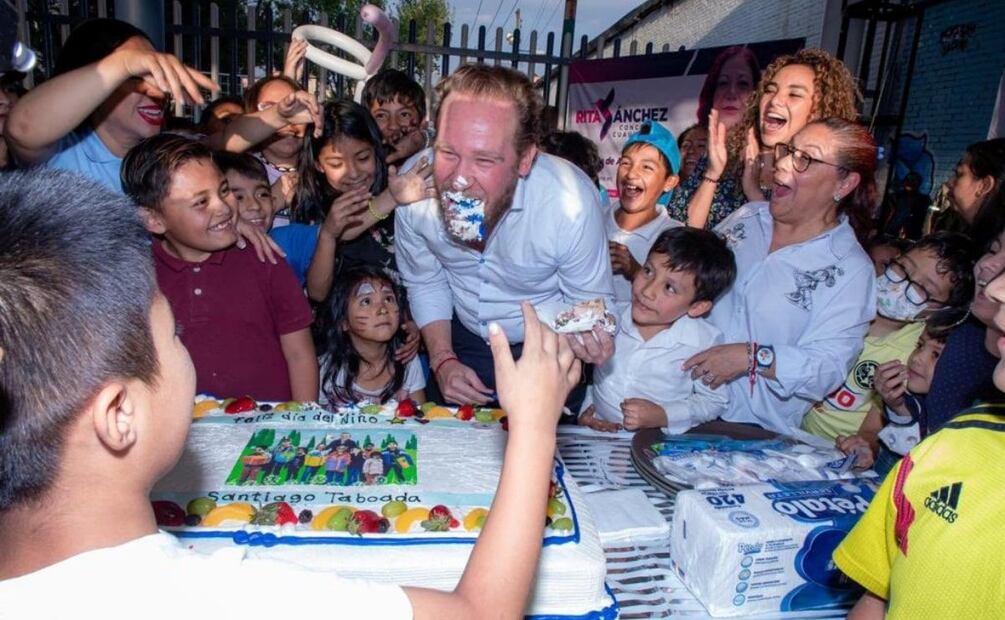Los alcaldes de Cuauhtémoc, Sandra Cuevas y de Benito Juárez, Santiago Taboada, celebraron a los pequeños porque “lo más hermoso de este mundo son las niñas y los niños”. Foto: Especial