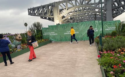 VIDEO Continúan trabajos en Jardín Flotante sobre Calzada de Tlalpan; conexión con Metro Chabacano se mantiene cerrada