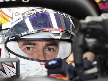 Checo Pérez explota con la Fórmula 1 durante el GP de Japón