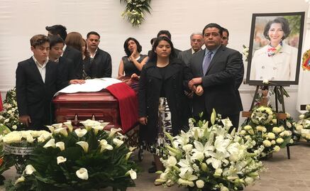 Despiden a Martha Elvia Fernández, alcaldesa de Cuautitlán, fallecida el domingo