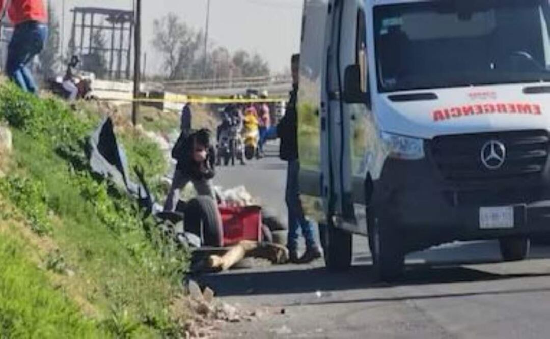 Localizan restos humanos al interior de una maleta en el Edomex, sobre la Segunda Avenida y Periférico, en la colonia Del Sol (11/04/2025). Foto: Especial