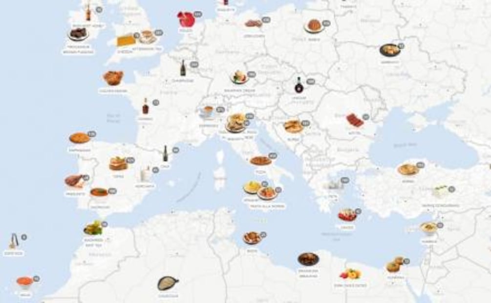 El TasteAtlas para conocer la gastronomía del mundo