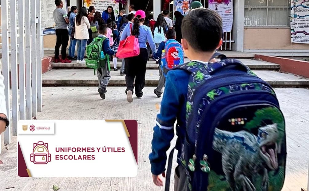Apoyo para útiles escolares. Foto: Archivo / El Universal