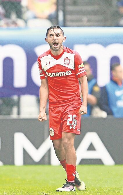 El volante del Toluca, Erbin Trejo, busca mantener el nivel (FRANCISCO ESTRADA. JAM MEDIA)