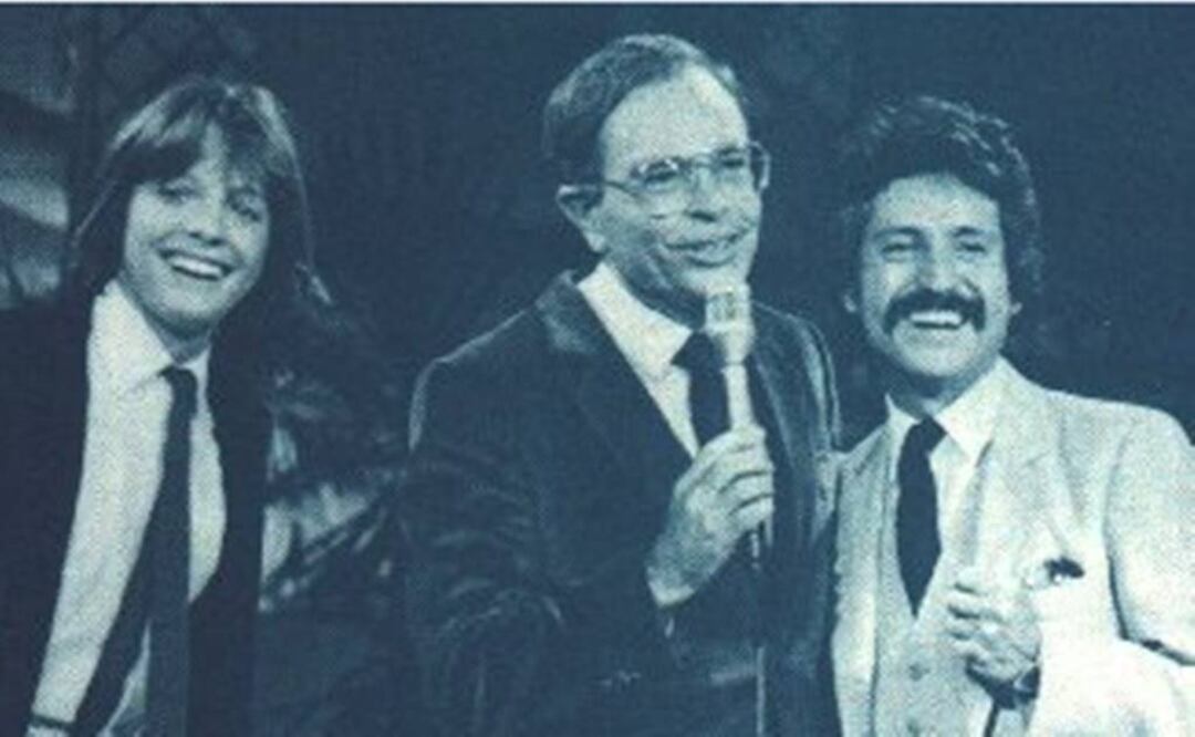 Luisito Rey (d) se encontraría con Marcela Basteri, pero ella nunca volvió a Italia FOTO: ARCHIVO