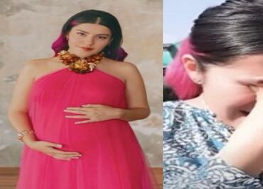 VIDEO: Lesslie Polinesia rompe en llanto tras salir del hospital sin su bebé