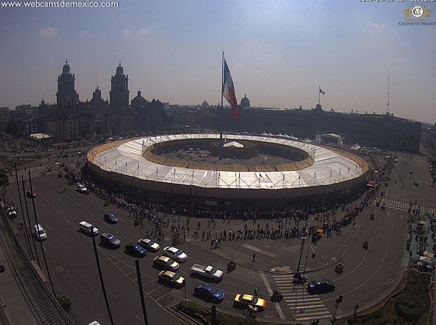 Imagen tomada del Twitter de Webcams de México 