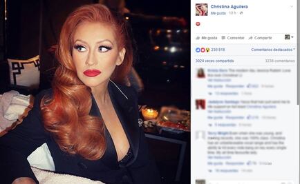 ¡Christina Aguilera deja de ser rubia!
