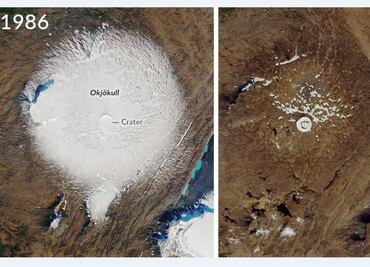 Científicos declaran "muerto" glaciar en Islandia