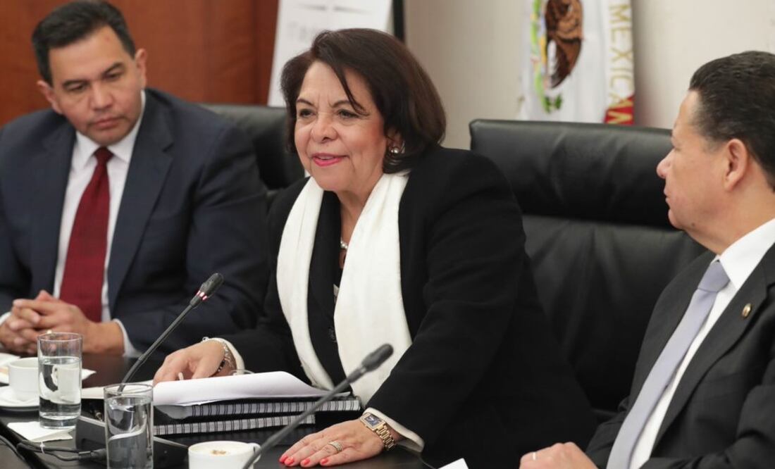 El presidente Andrés Manuel López Obrador celebró que el Senado de la República haya aprobado el nombramiento de Celia Maya García como nueva integrante del Consejo de la Judicatura Federal. Foto: Archivo/ EL UNIVERSAL