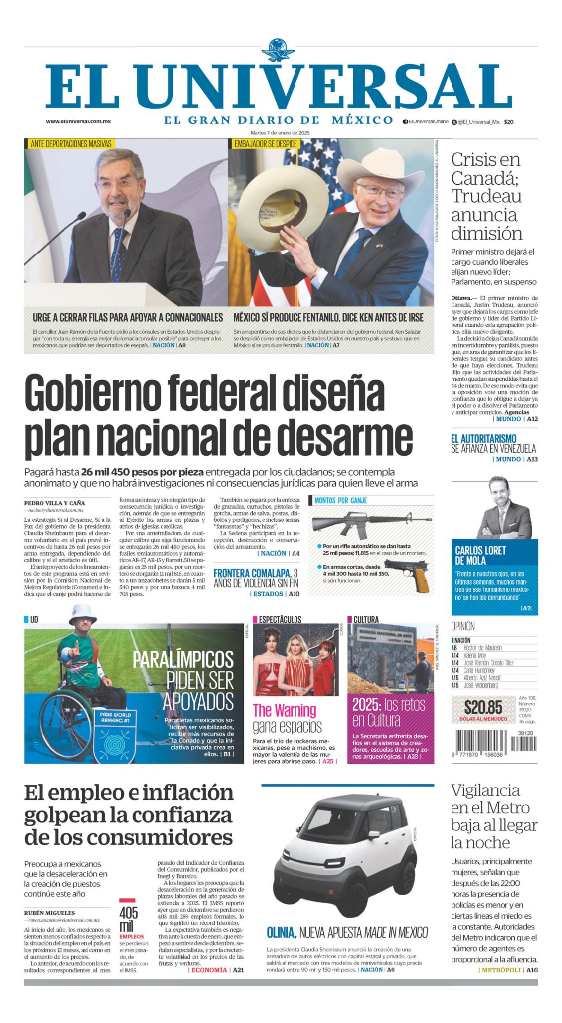 Portada impresa