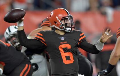 Baker Mayfield será titular con Browns