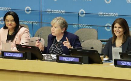 Alicia Bárcena reconoce ante la ONU que la Agenda 2030 no se cumple; llama a rediseñar el futuro