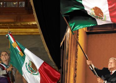 Asistencia al primer Grito de Independencia de Sheinbaum duplica al de AMLO con diferencias y similitudes clave
