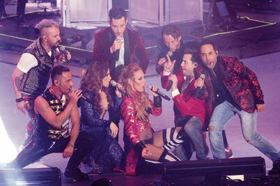 La nostalgia se unió a la fiesta del pop