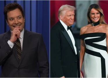 Jimmy Fallon se burla de Trump tras querer cambiar nombre de Golfo de México; llama “Hey, Siri” a Melania