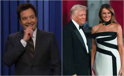 Jimmy Fallon se burla de Trump tras querer cambiar nombre de Golfo de México; llama “Hey, Siri” a Melania