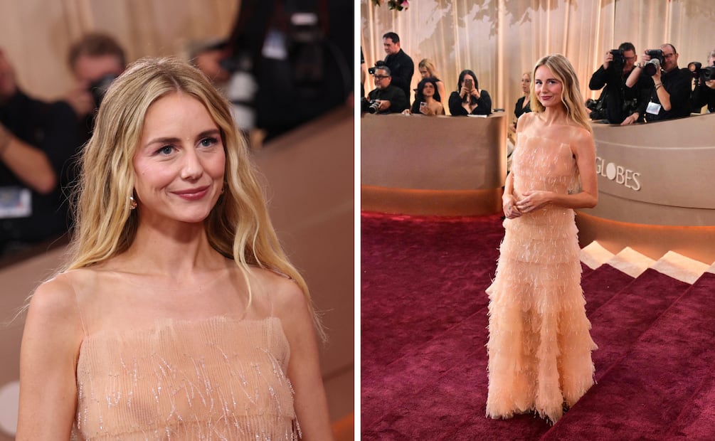 Un Armani Privé etéreo que se pierde en cámara. Foto: AP