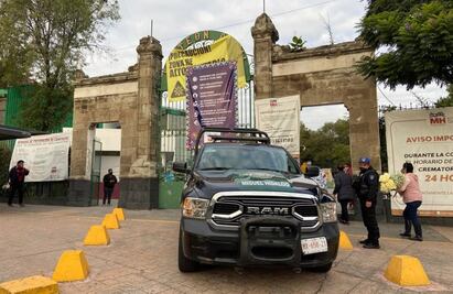 Así será el operativo de seguridad en panteones de la alcaldía Miguel Hidalgo  