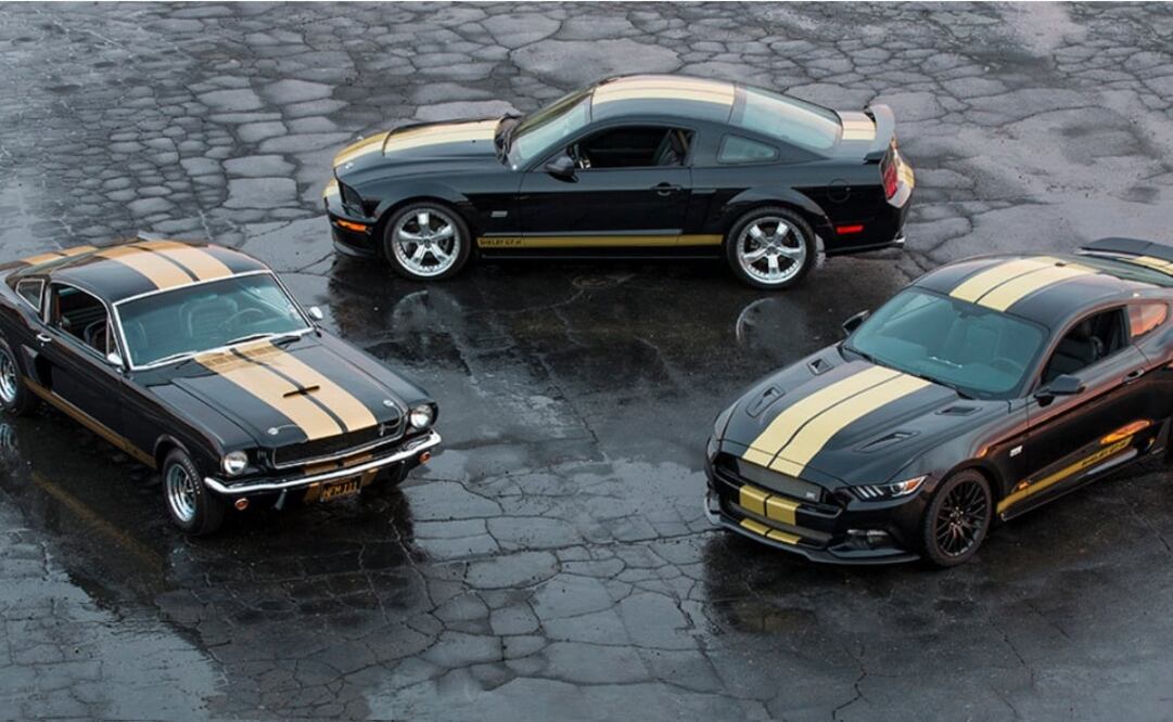 Así ha evolucionado el Mustang Shelby 