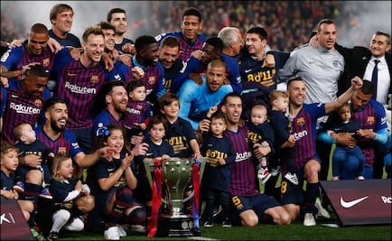 Con gol de Lionel Messi, Barcelona consigue su título 26