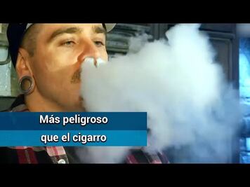 Vapeadores. Más peligrosos que el cigarro