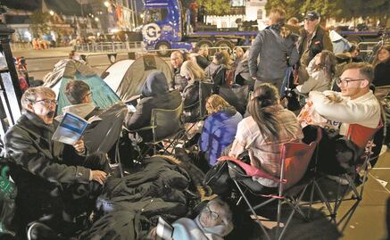 Londres no duerme, esperando el funeral de la reina