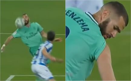 ¿Por qué no es mano el gol de Karim Benzema?
