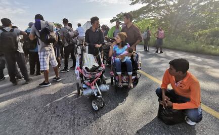 Piden migrantes a Joe Biden "echarles la mano" para entrar a Estados Unidos