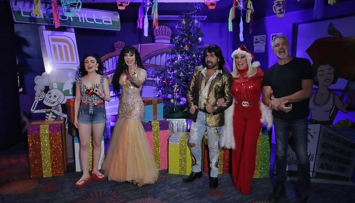 Convivencia decembrina de la obra "Lagunilla mi barrio". Foto: Fernanda Rojas/ El Universal.