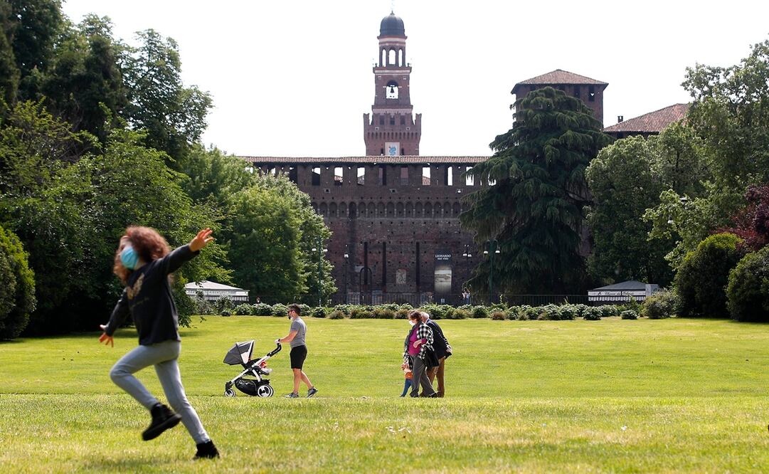 Italia tras el confinamiento por el nuevo coronavirus (Foto: AP)