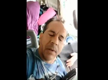 “¡Transmisión en vivo, estoy atrapado!”: Hombre se graba tras ser embestido por un tráiler en Puebla