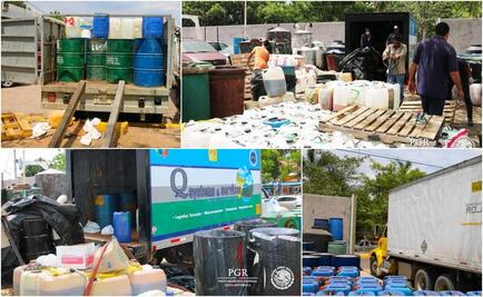 PGR destruye más de 14 toneladas de sustancias químicas