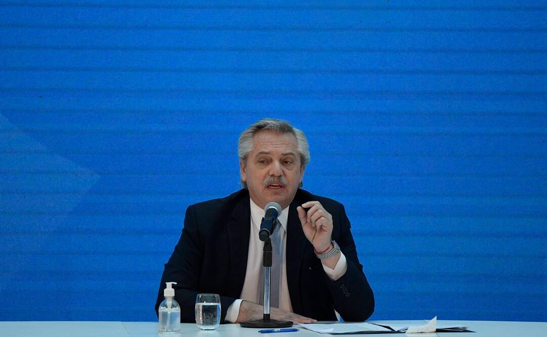 El presidente de Argentina, Alberto Fernández (Foto: AP)