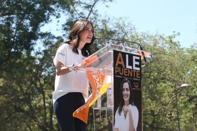 Ale Puente de MC arranca campaña como aspirante de MC al Congreso CDMX 