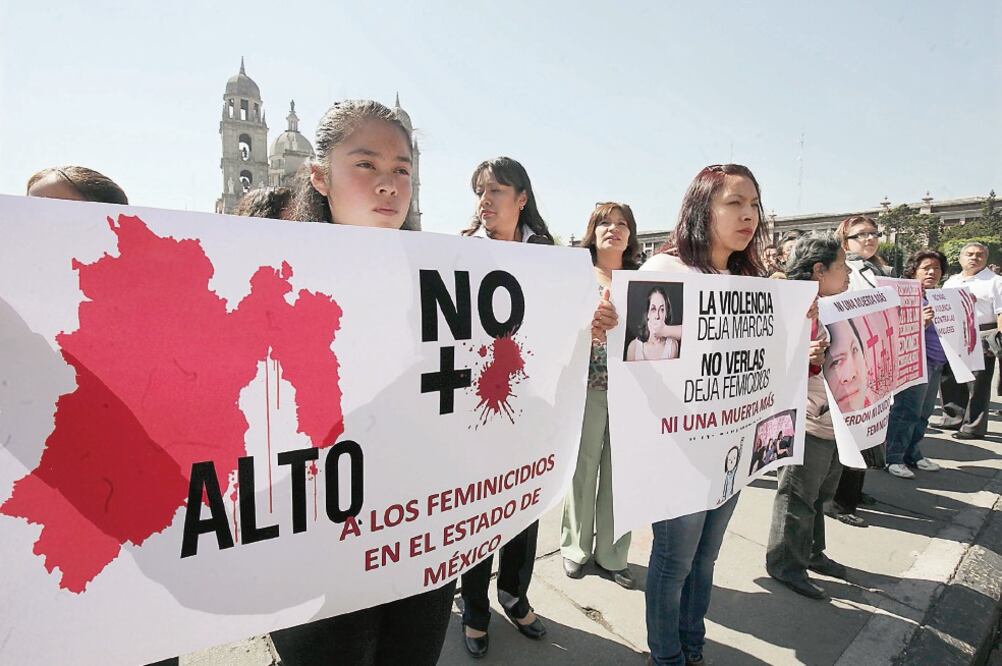 El Estado de México es una de las entidades donde se registran el mayor número de muertes de mujeres por razones de género. (ARCHIVO EL UNIVERSAL)