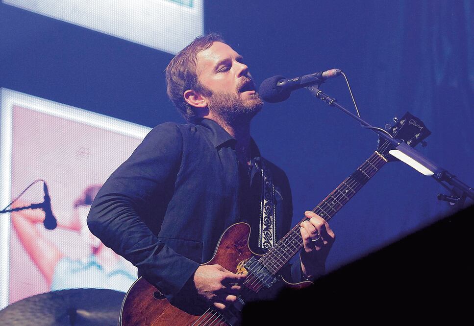 Kings of Leon, banda originaria de Tennessee, cerró la noche (ESPERANZA OREA. EL UNIVERSAL)