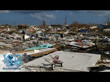 Buque de la Marina llega a Bahamas con ayuda para afectados por huracán, informa AMLO