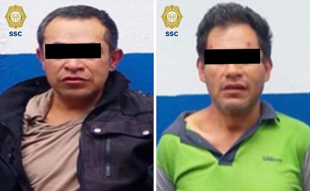 Capturan a dos sujetos en Álvaro Obregón; agredieron e insultaron a su madre, adulta mayor. | Foto: Especial.