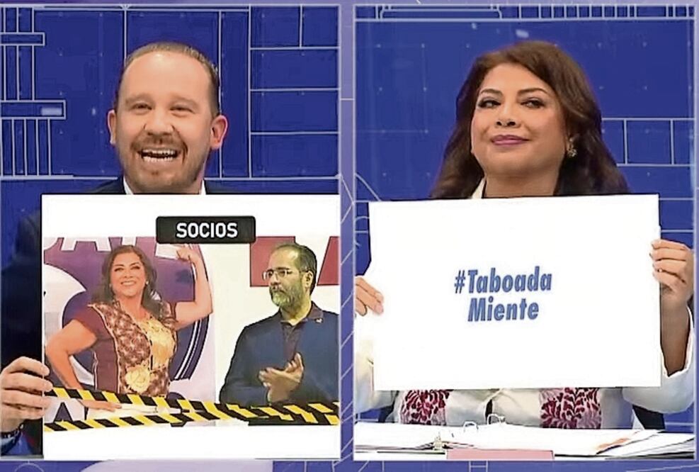 Integrantes de los equipos de Taboada y Brugada consideraron, por separado, que sus candidatos lograron posicionar sus mensajes Foto: Especial