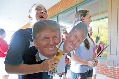 Trump pisa los talones a Hillary, según encuesta