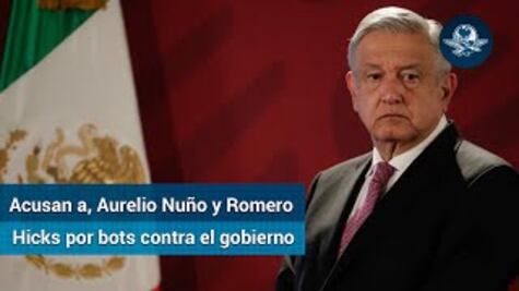 Bots de hijo de Calderón, Nuño y Romero Hicks atacaron con #PrensaSicaria: gobierno
