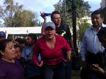 Salió de su casa por un pastel y terminó golpeada en trifulca en Coyoacán