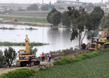 Continúan trabajos por desbordamiento de Río Lerma