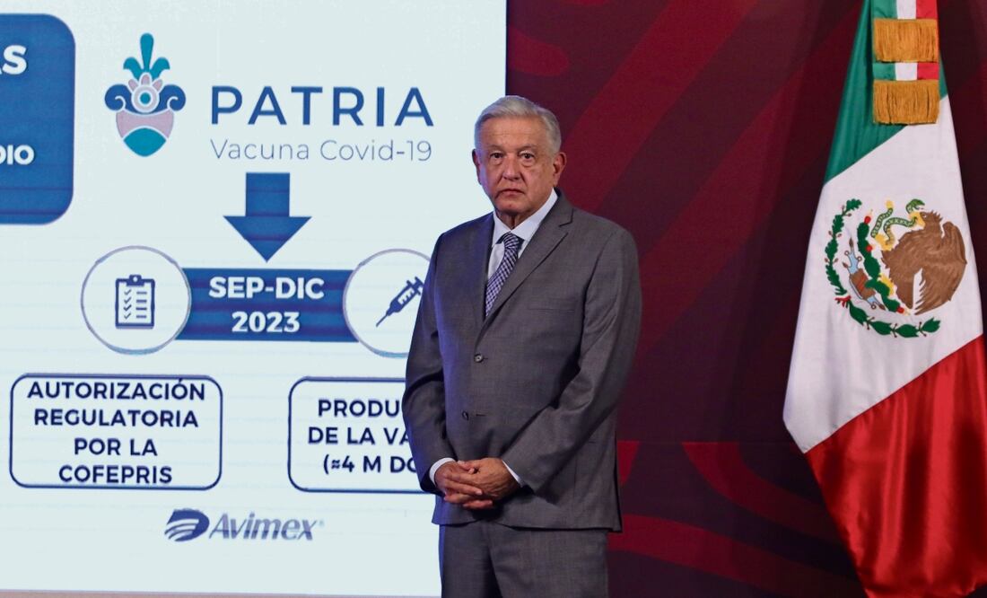 La información sobre la vacuna Patria se dio a conocer en la conferencia de ayer del Presidente. Foto: Carlos Mejía / EL UNIVERSAL