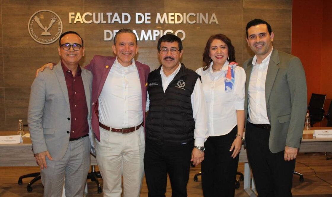 El rector de la UAT, Dámaso Leonardo Anaya. Foto: Especial